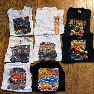 Monster Truck Graphic Kids T-Shirts